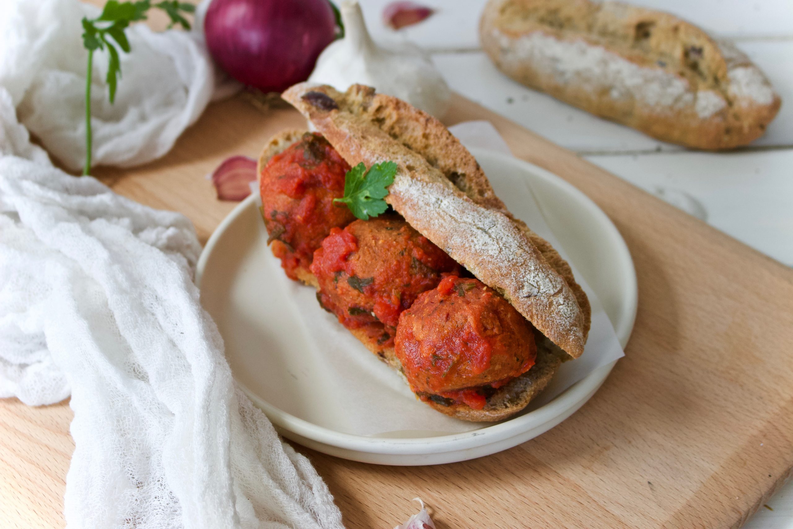 Vegan Chorizo Meatless Balls