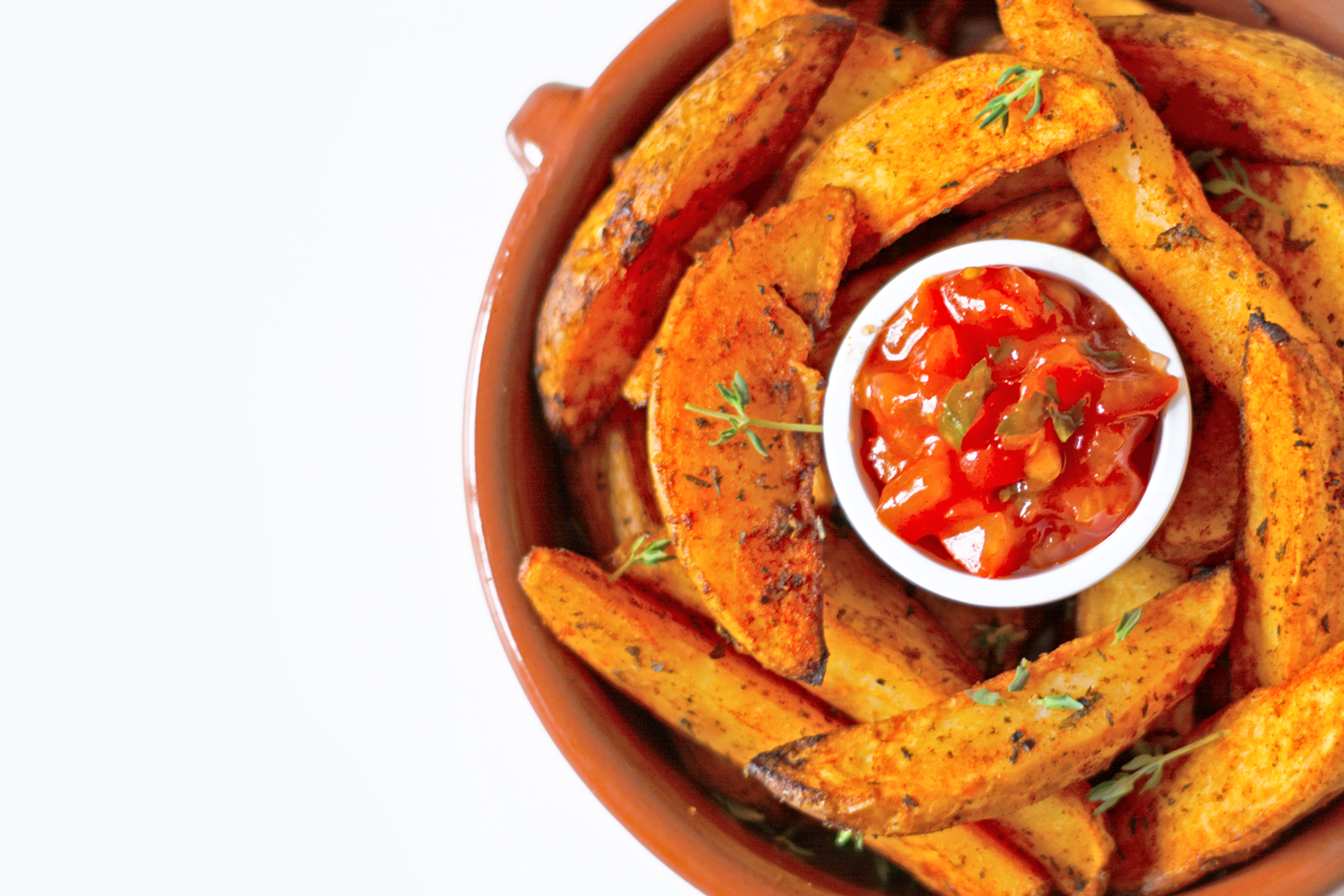 Smokey Potato Wedges