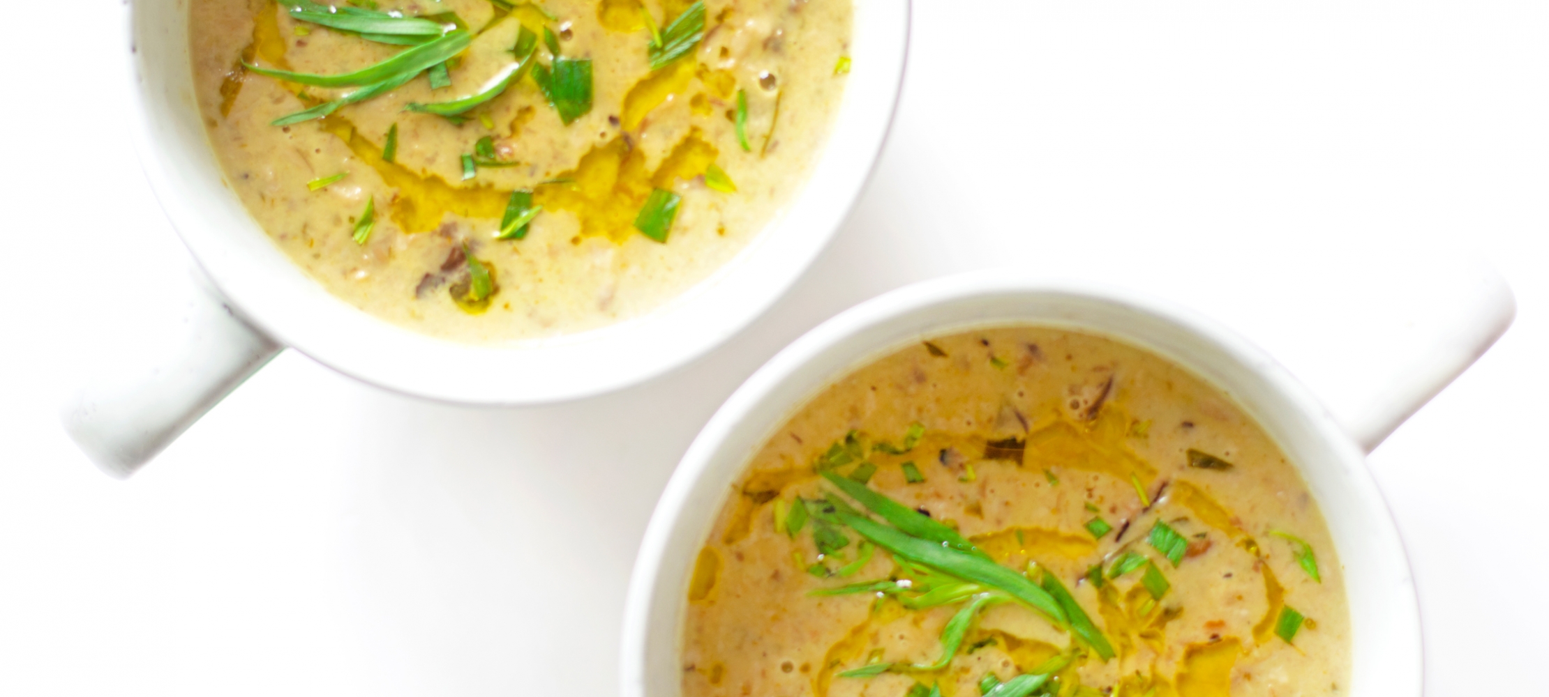 Cream of Mushroom & Tarragon Soup