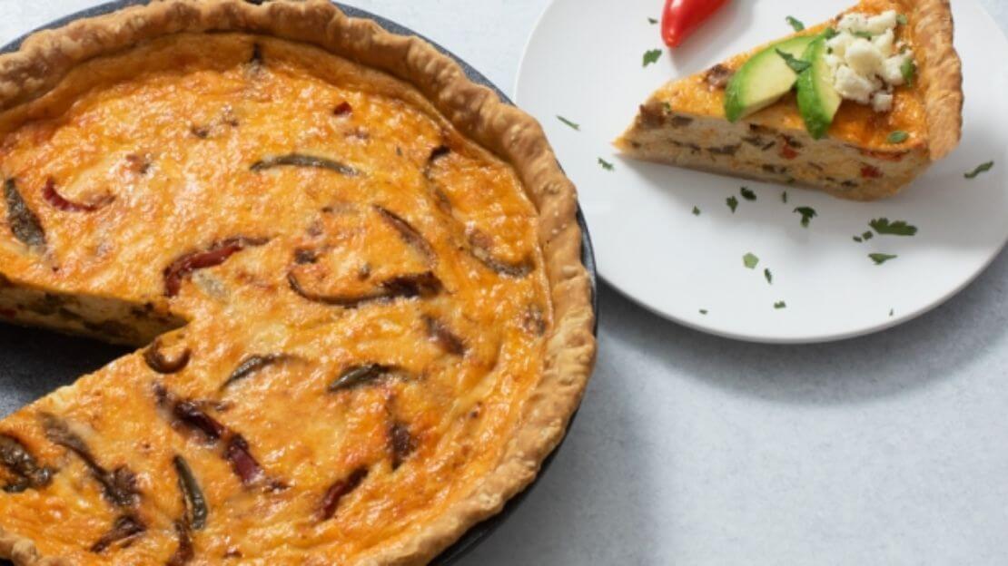 Fajita Quiche