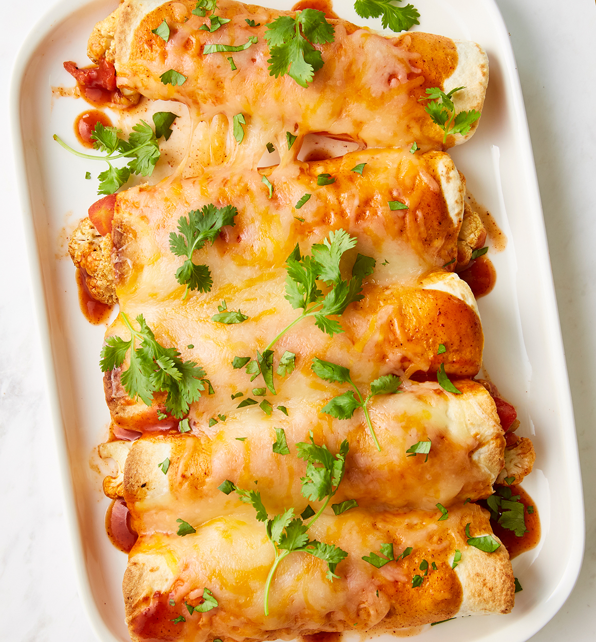 Cauliflower Enchiladas