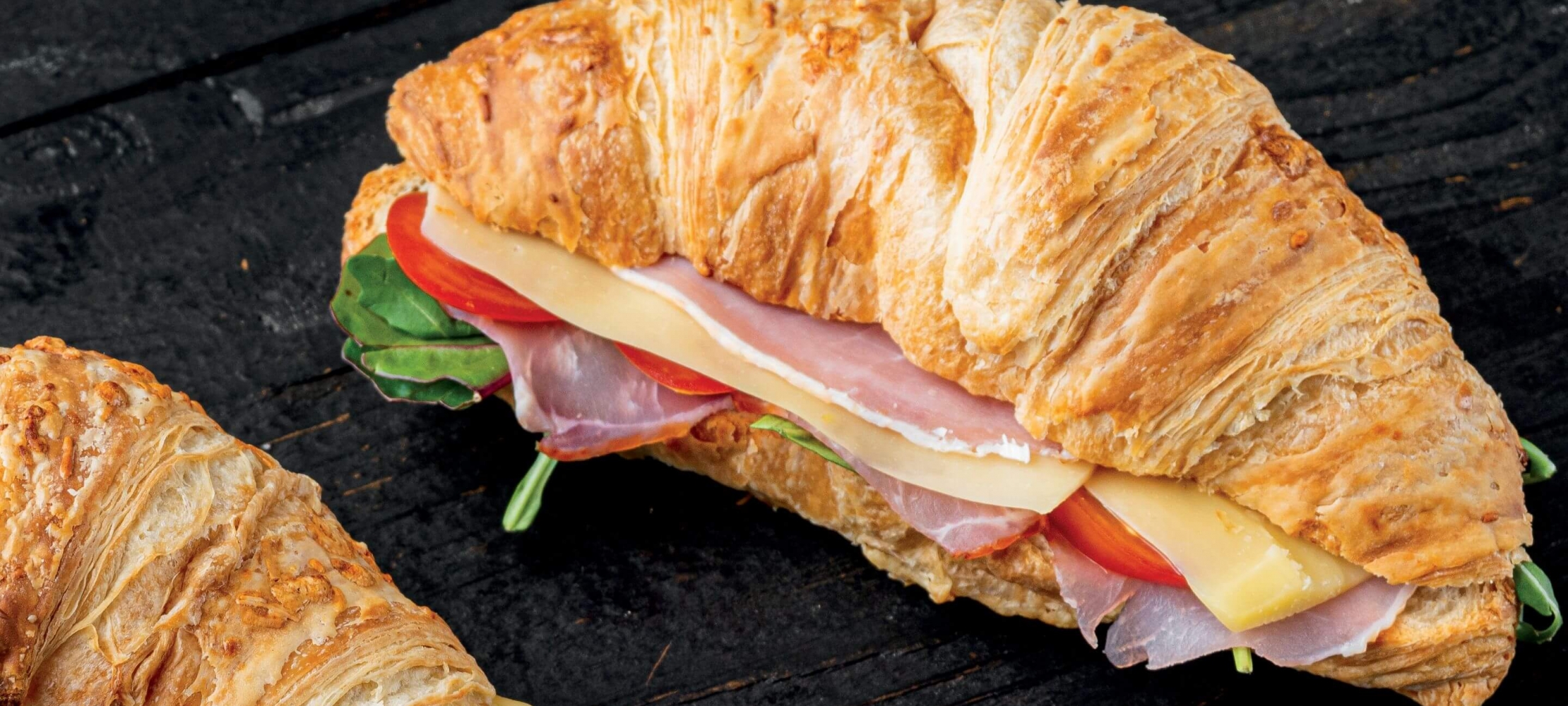 Crescent RollUps with Deli Turkey, Swiss Cheese & Mustard