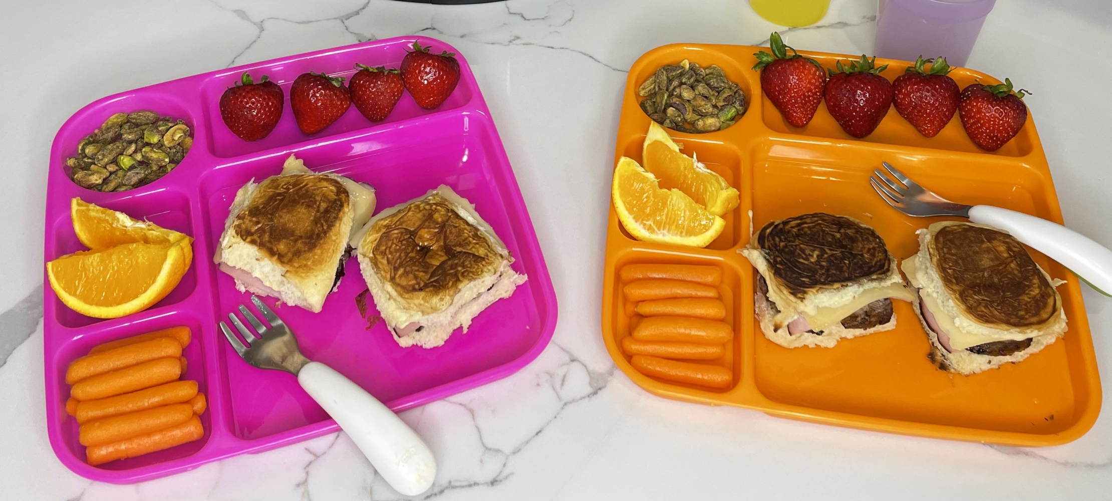 Mini Citrus Honey Mustard Cuban Sandwiches