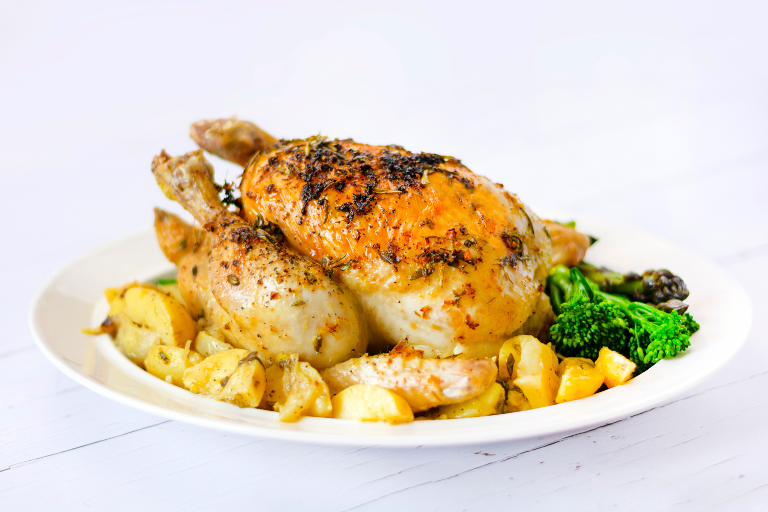 LemonHerb Roast Chicken & Roasted Potatoes