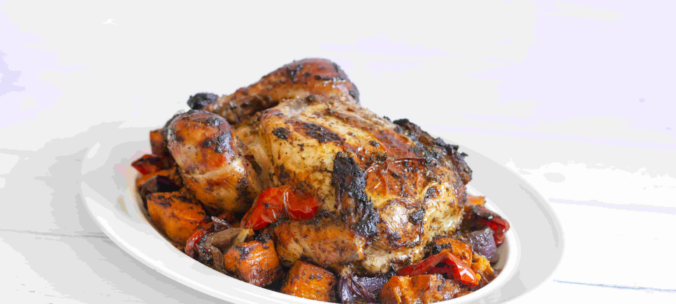 Roast Jerk Chicken & Vegetables
