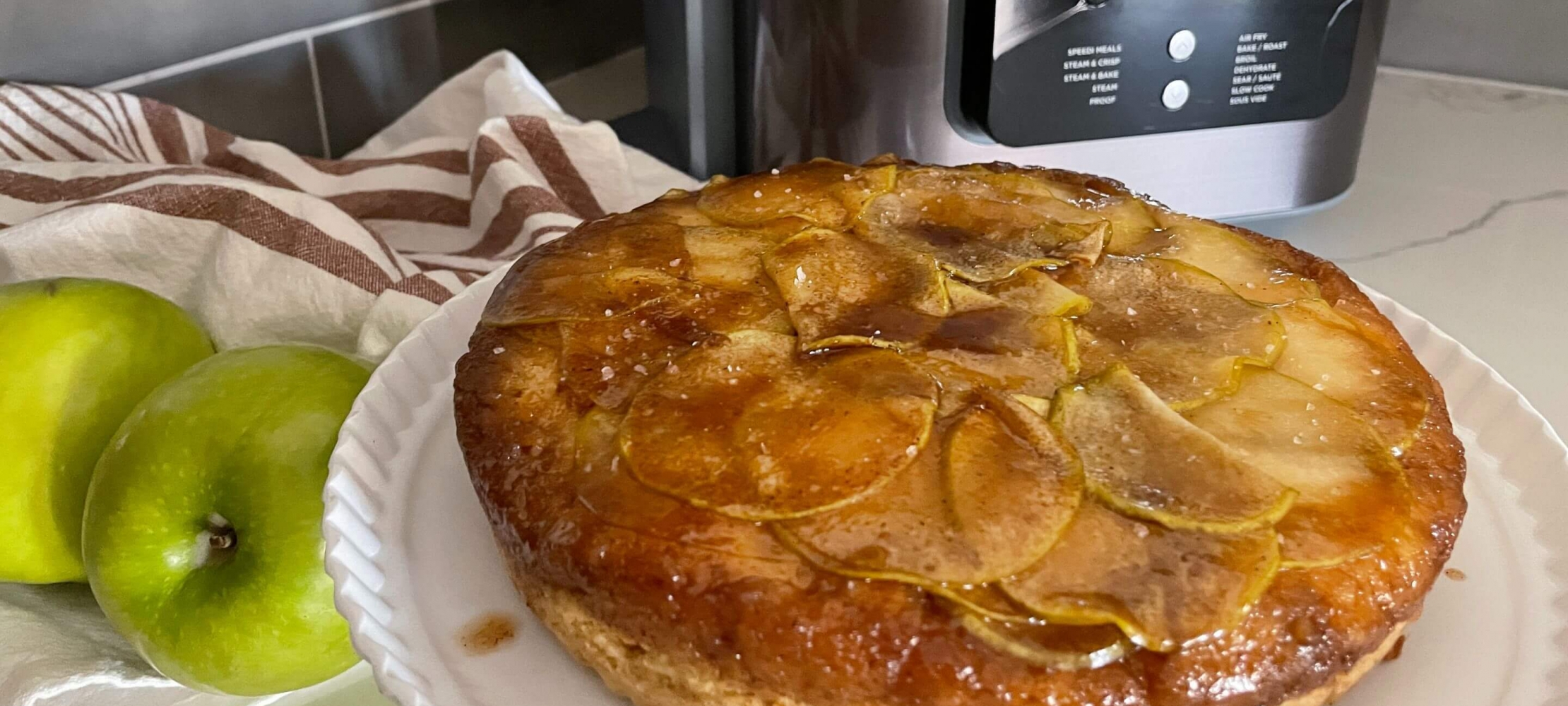 Salted Caramel Apple Cake