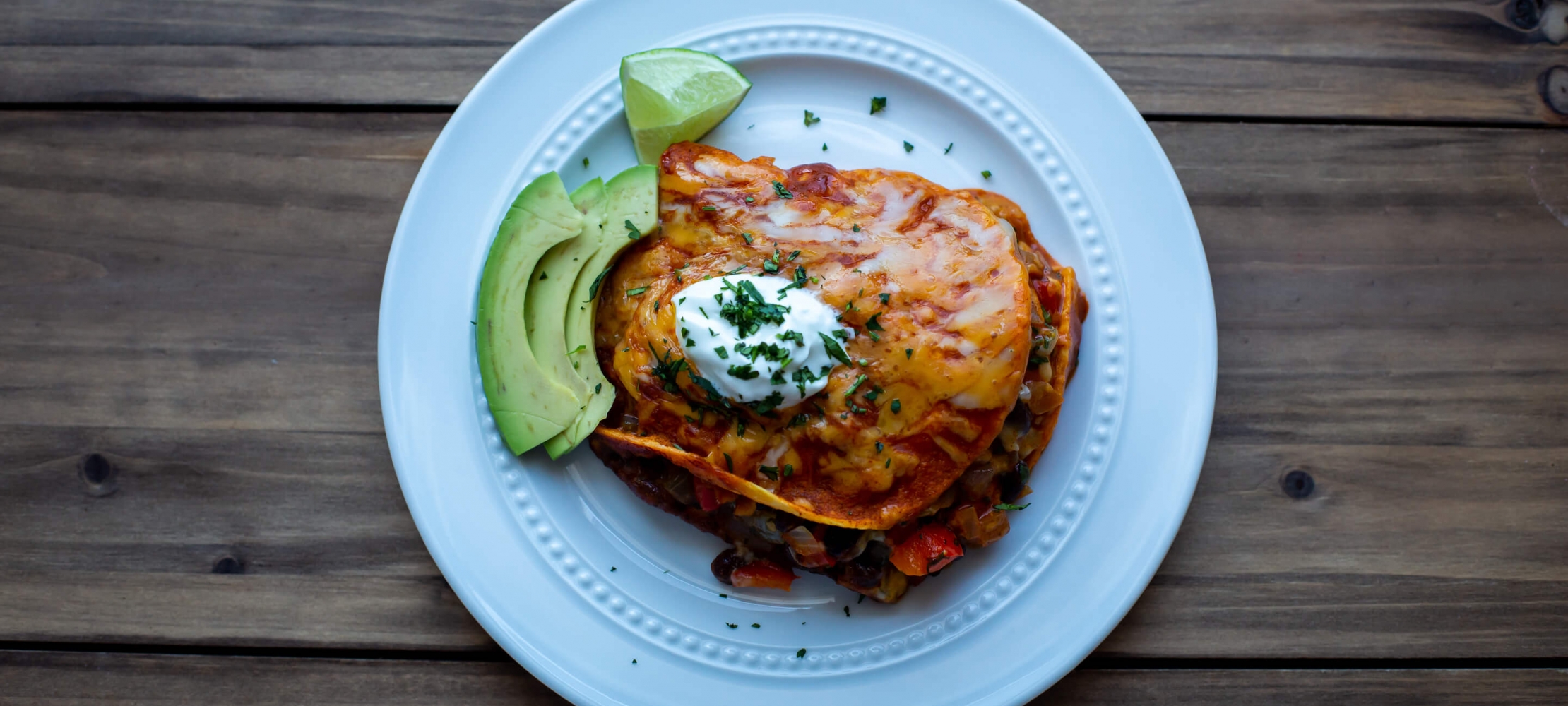 Black Bean Enchilada Bake