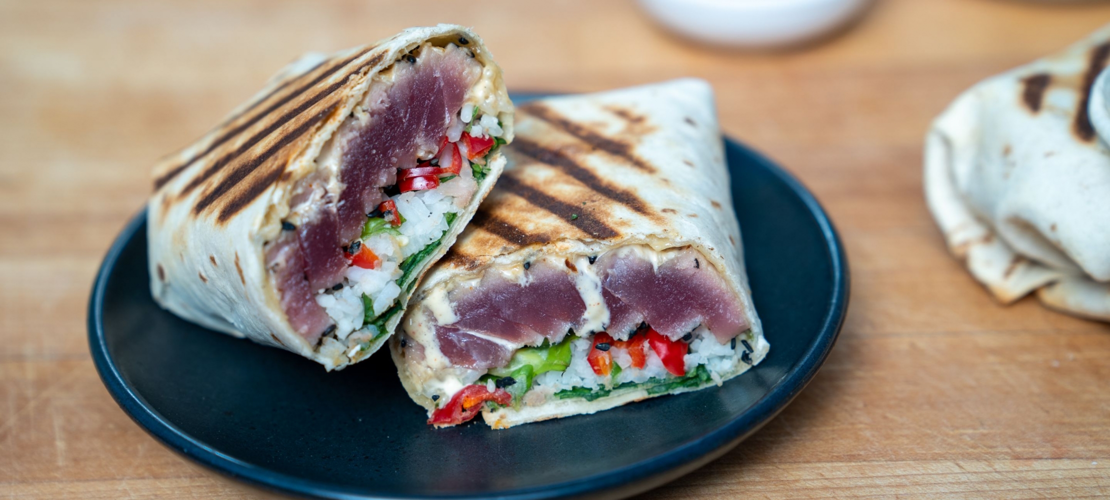 Seared Ahi Tuna Burrito