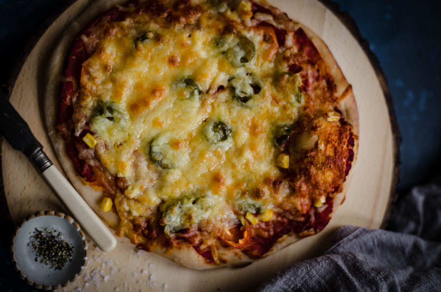Vegetarian Pizza –