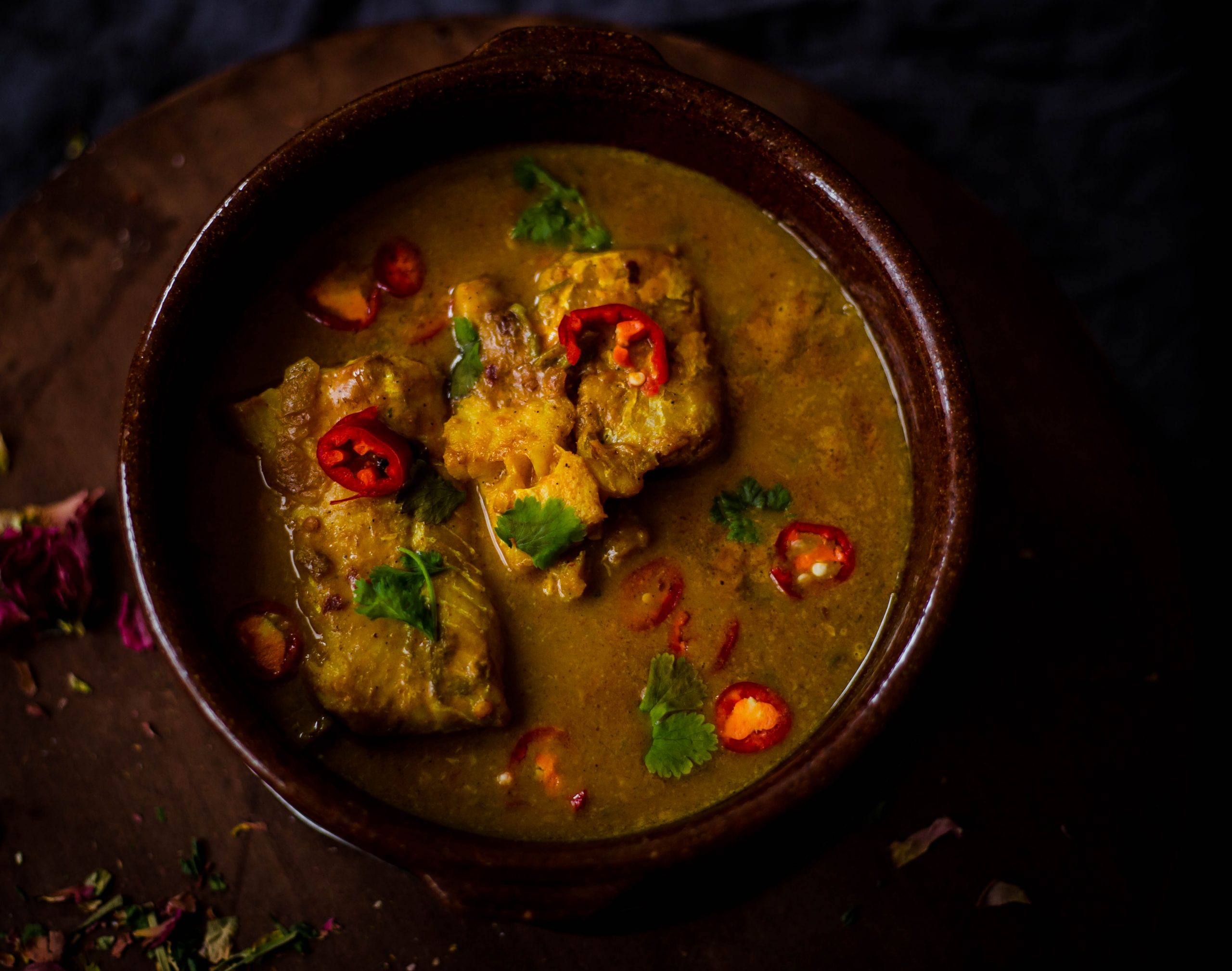 Fish, Tumeric & Coconut Milk Curry