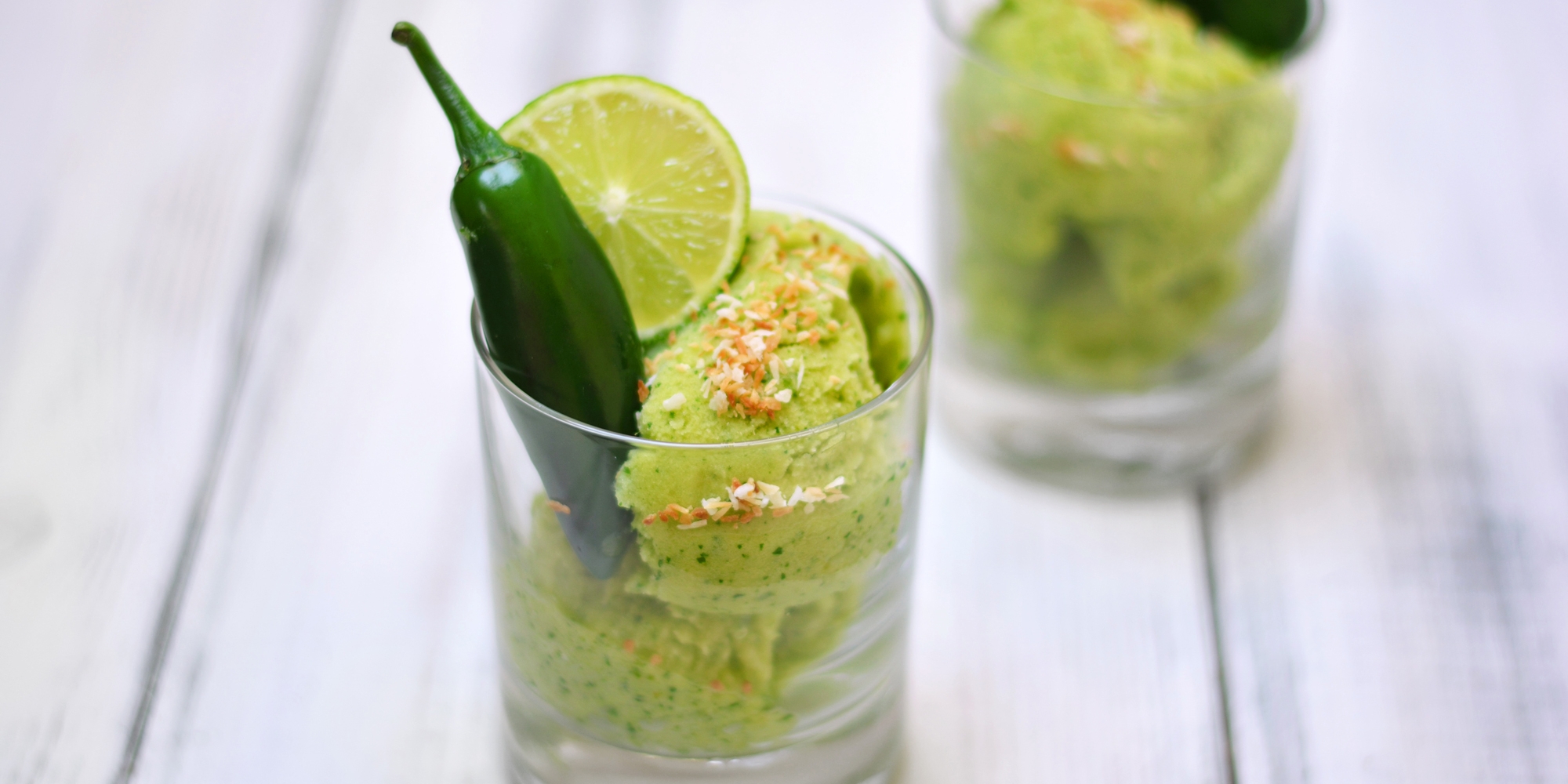 Spicy Pineapple Coriander Instant Sorbet –