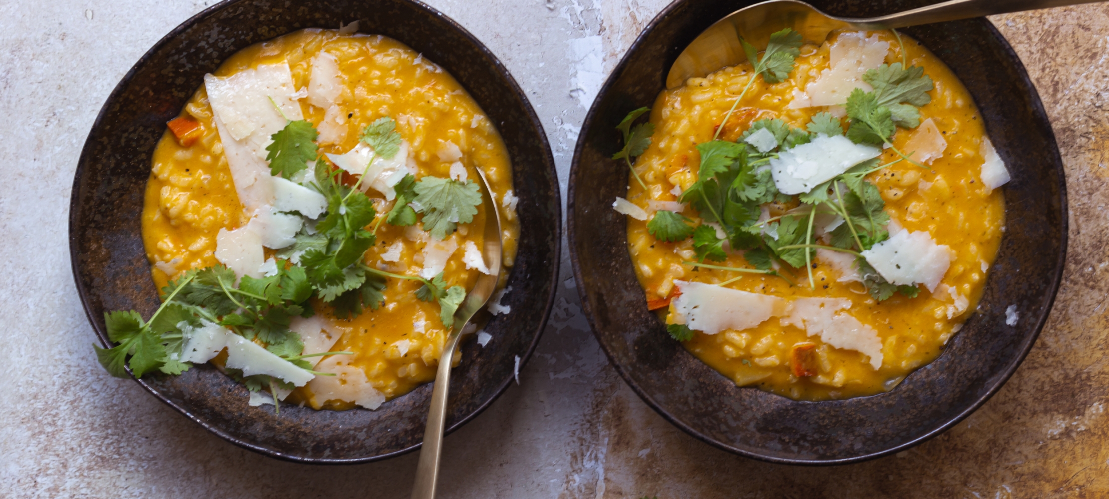 Pumpkin Risotto –