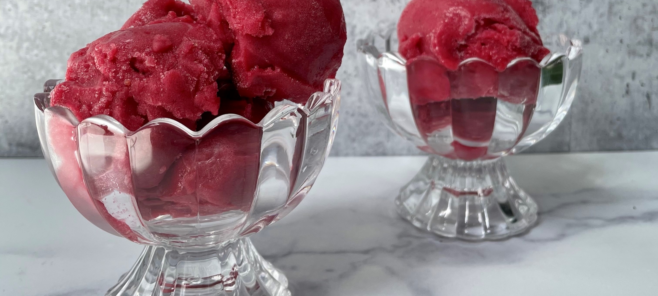 Strawberry Beet Citrus Sorbet