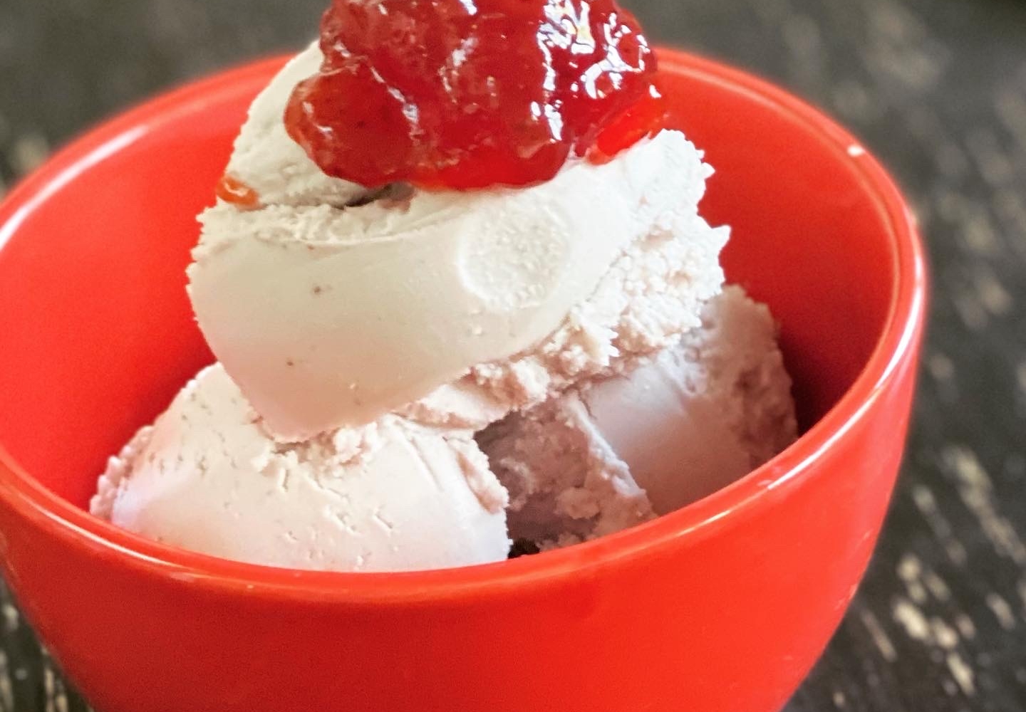 Vegan Strawberry Ice Cream