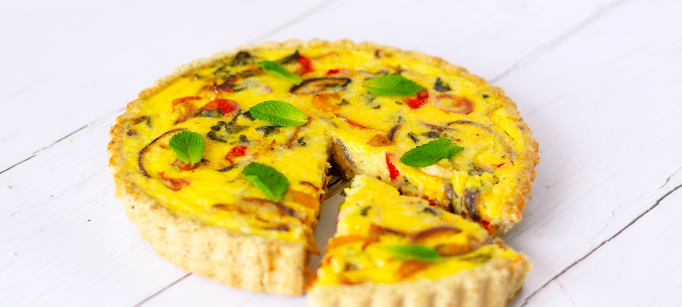 Grain-Free Vegetable Quiche
