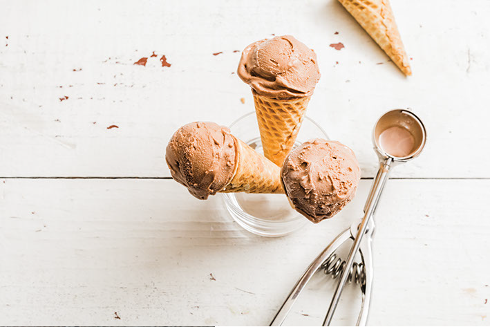Chocolate Marshmallow Tea Cake Ice Cream –