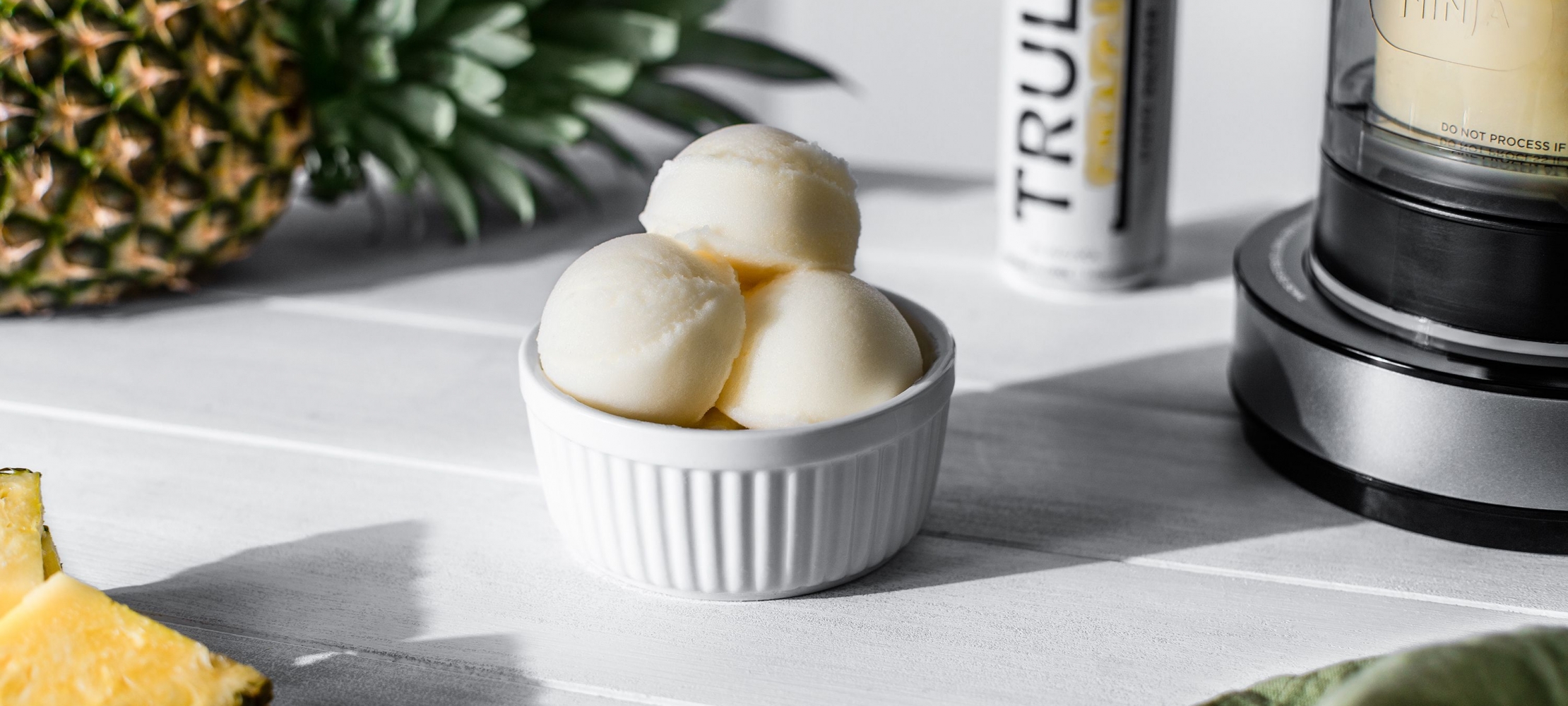 Truly Pineapple Simple Sorbet
