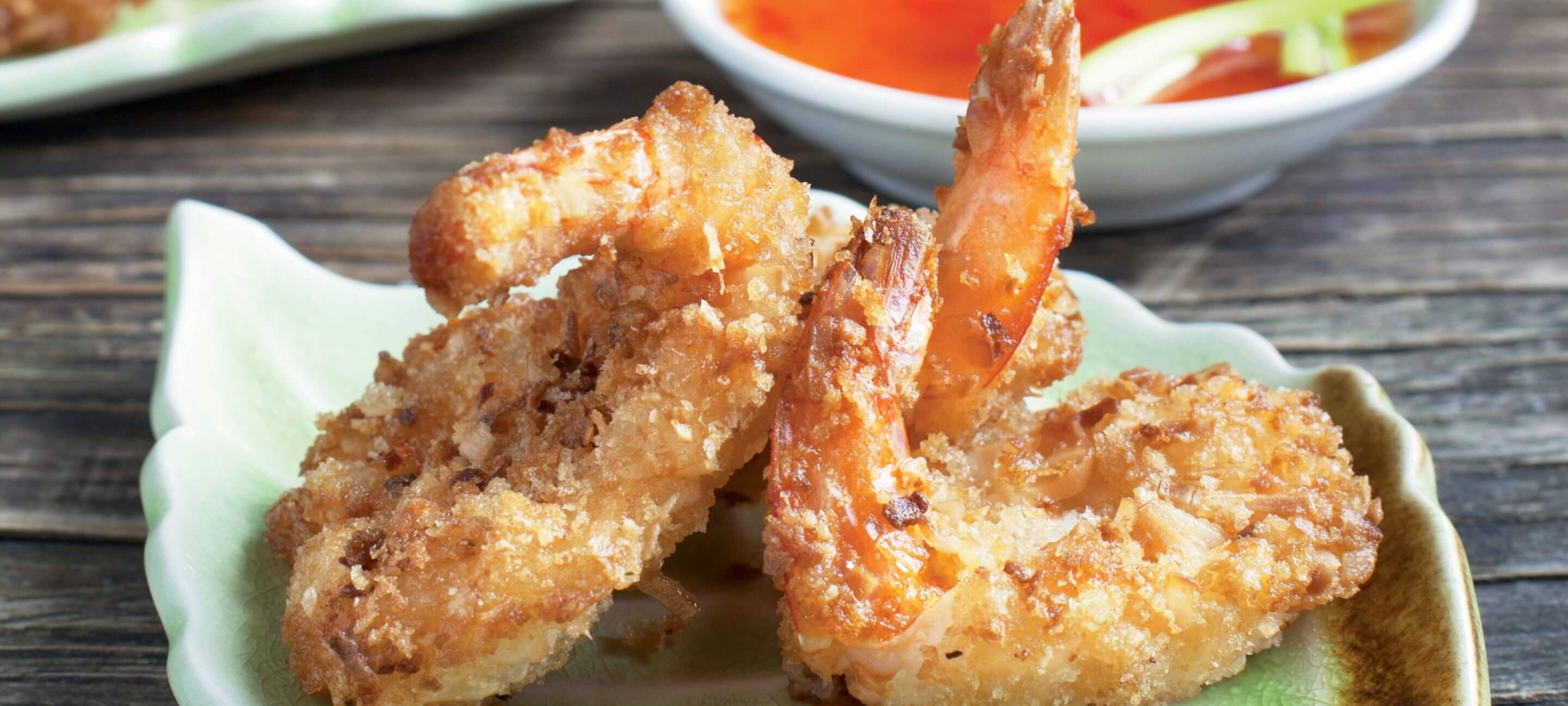 Coconut Lime AirFried Shrimp