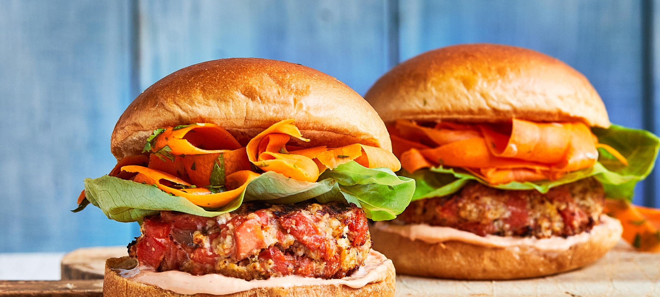 MisoGinger Salmon Burgers