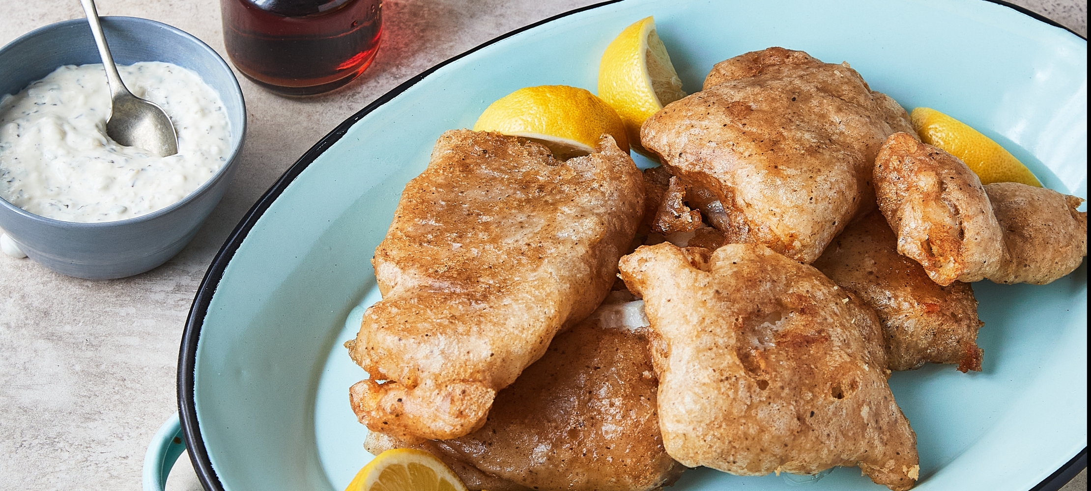 Beer-Battered Fish –