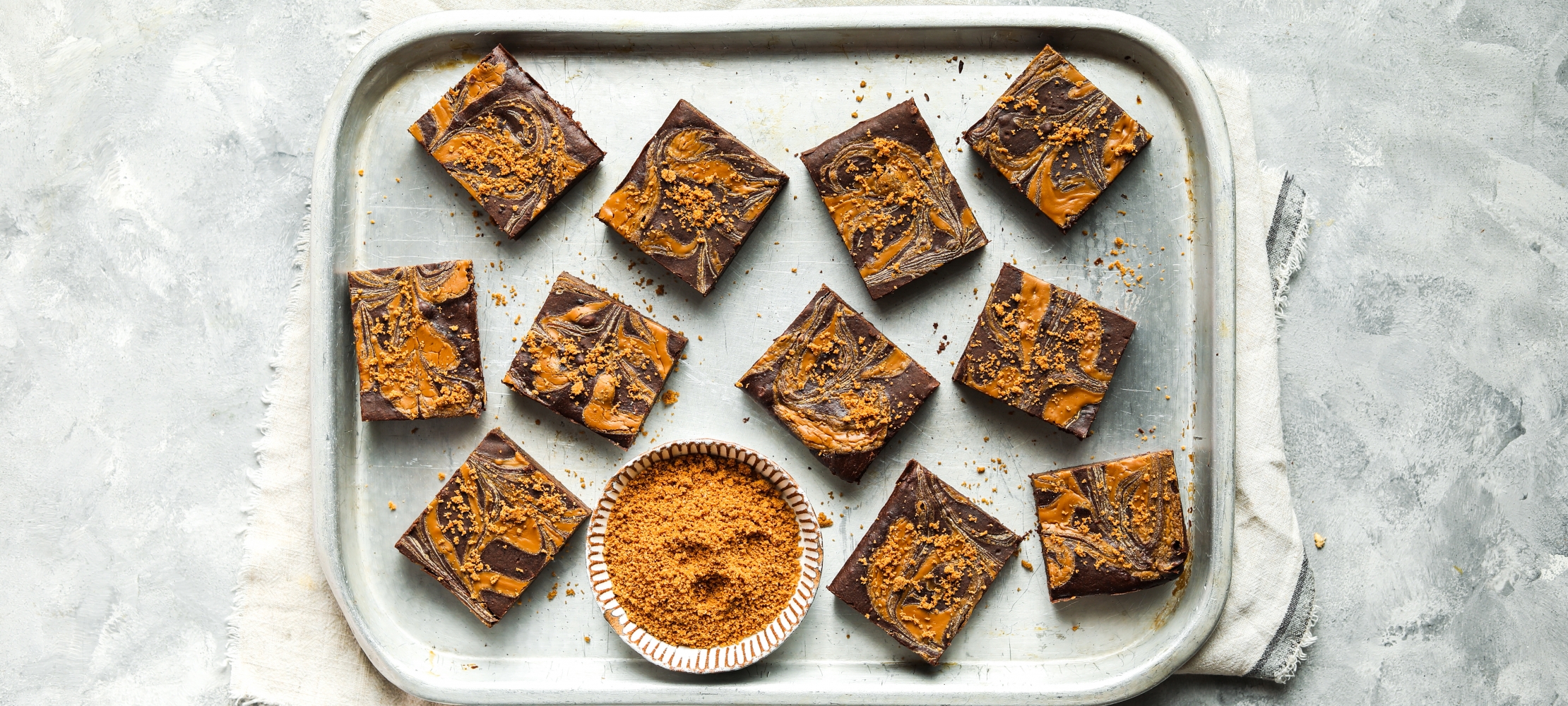 Biscoff & Date Brownies –