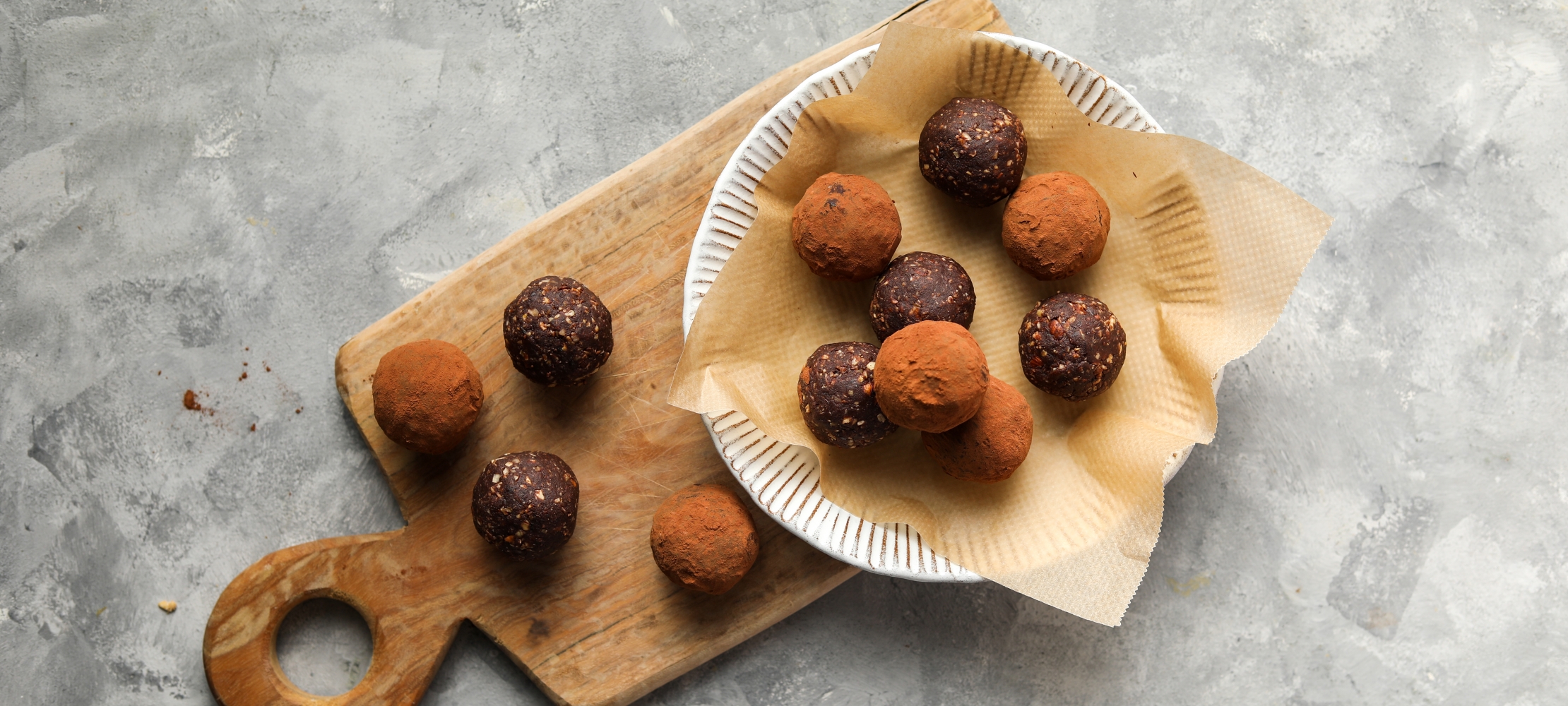 Nutty Cacao Bliss Balls –