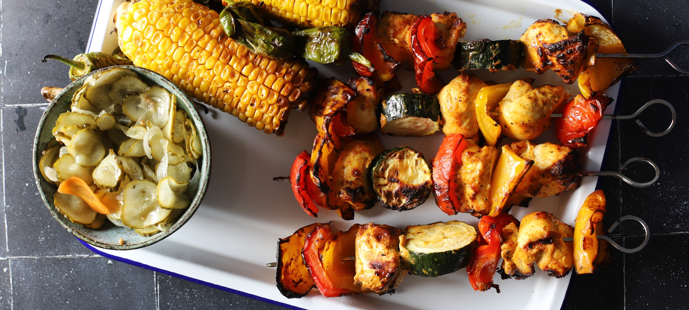 Buttermilk Chicken Skewers