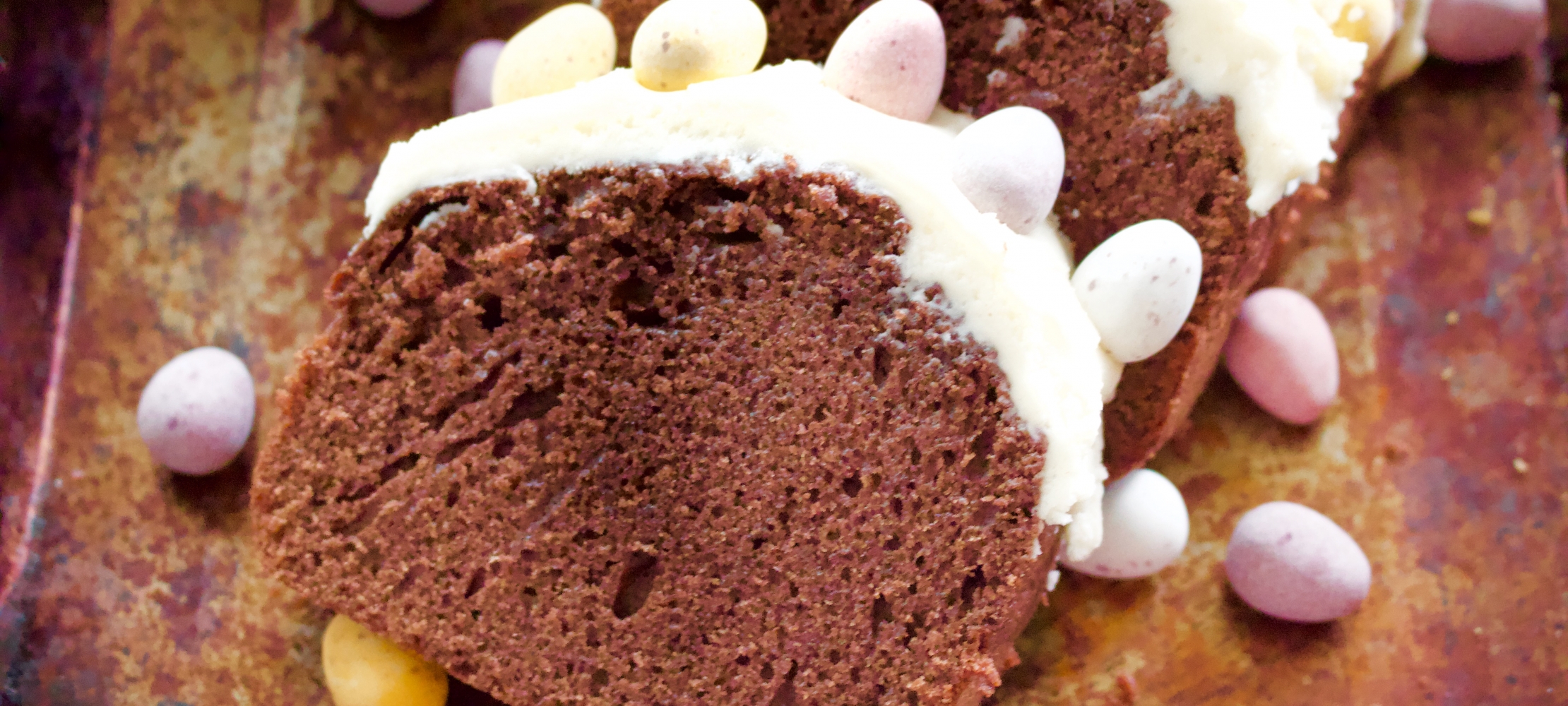 Chocolate Easter Egg Loaf –