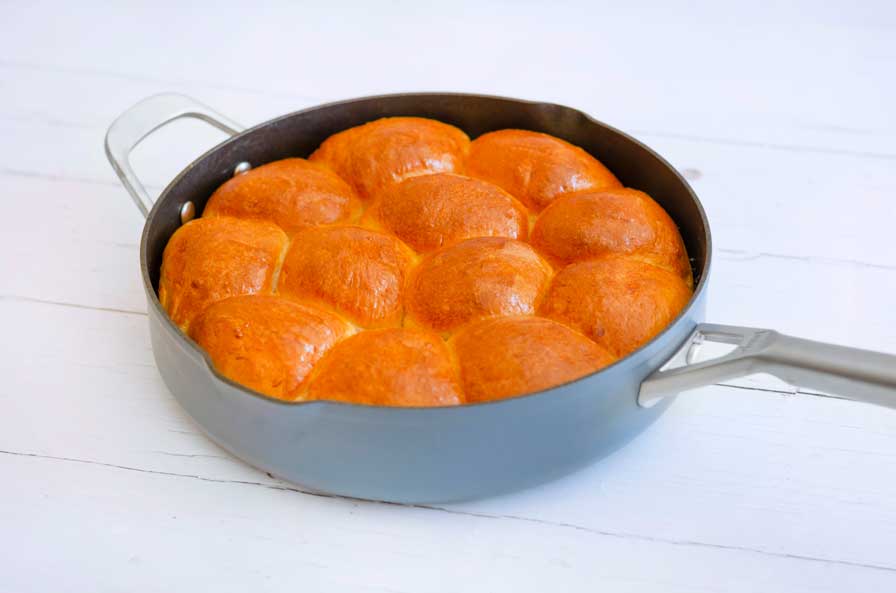 Milk Dinner Rolls –