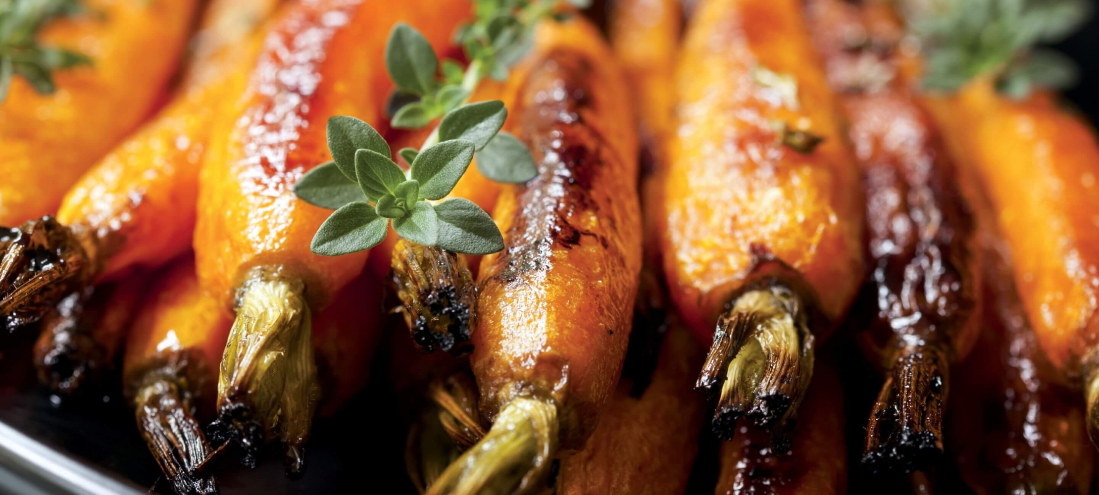 Smoked Roasted Carrots