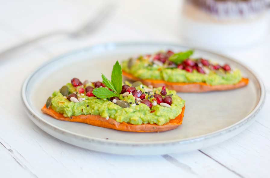 Sweet Potato Avocado Toast –