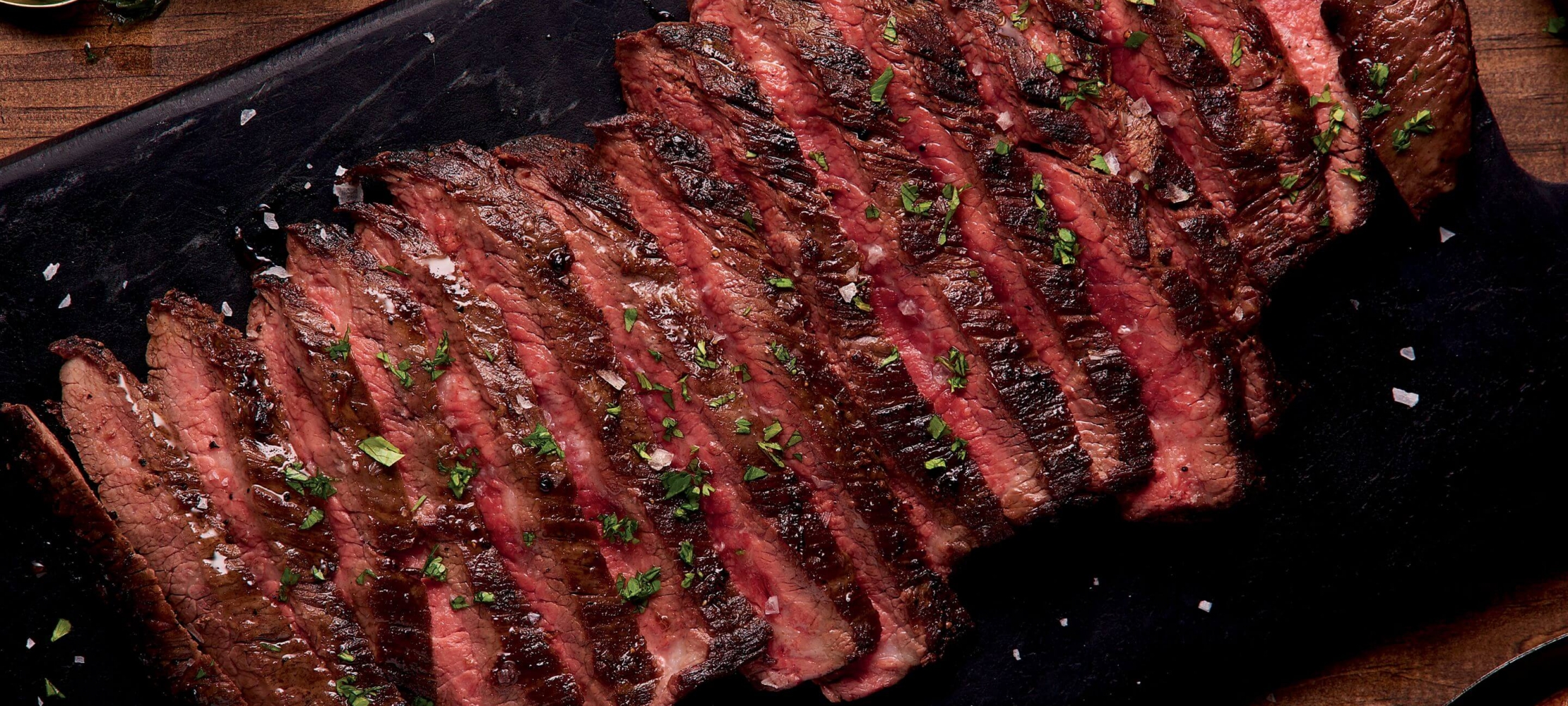 Flank Steak with Quinoa & Crispy Brussels