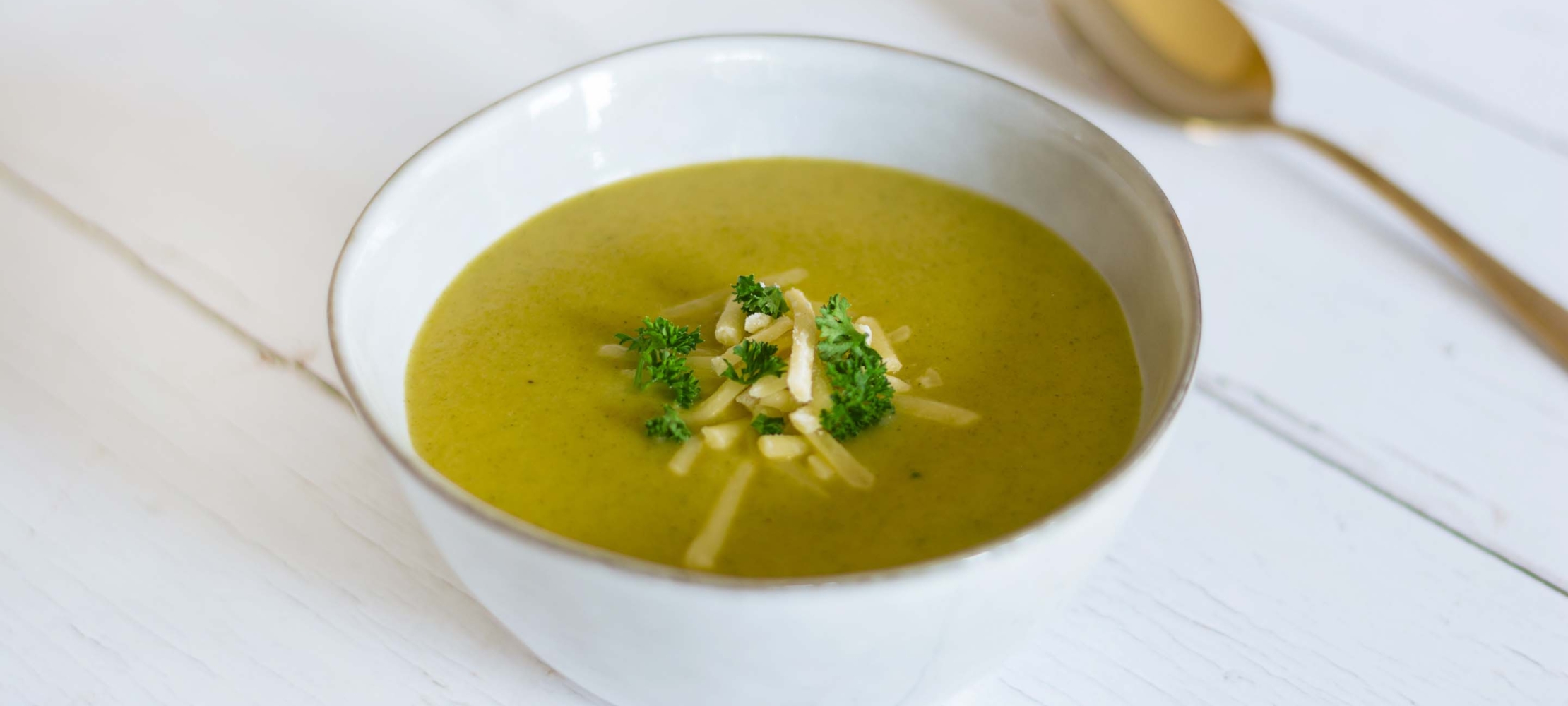 Broccoli Cheddar Soup –