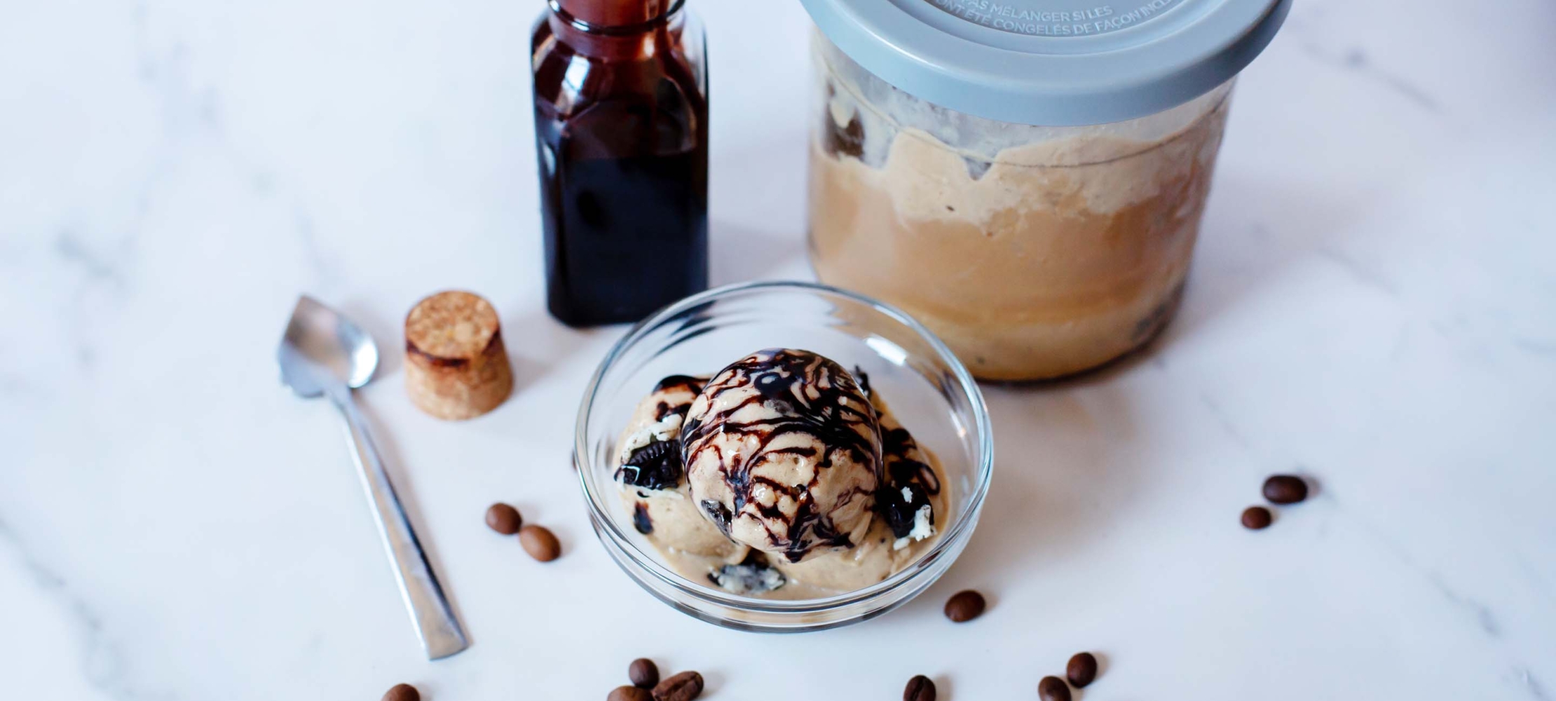 Coffee Protein Ice Cream –