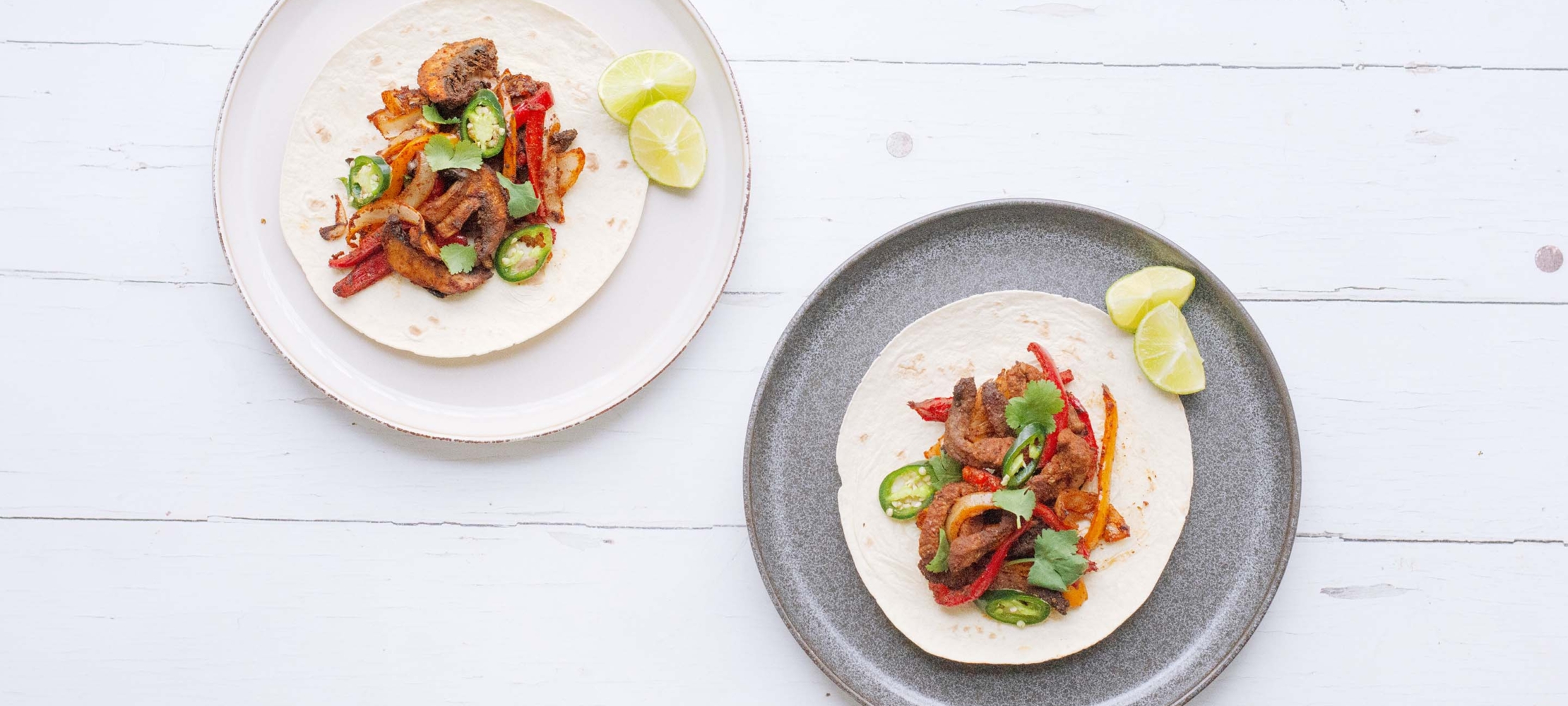 Steak & Veggie Fajitas –