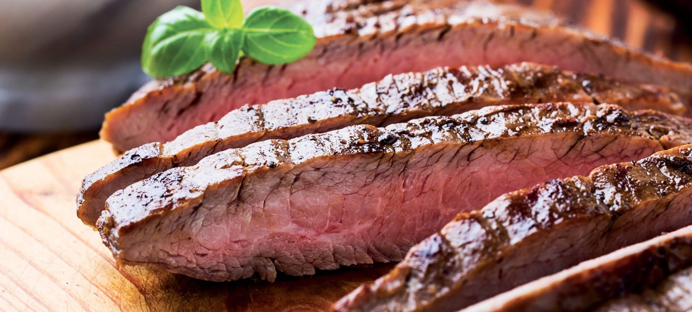 Marinated Flank Steak with Greek Orzo Pasta Salad