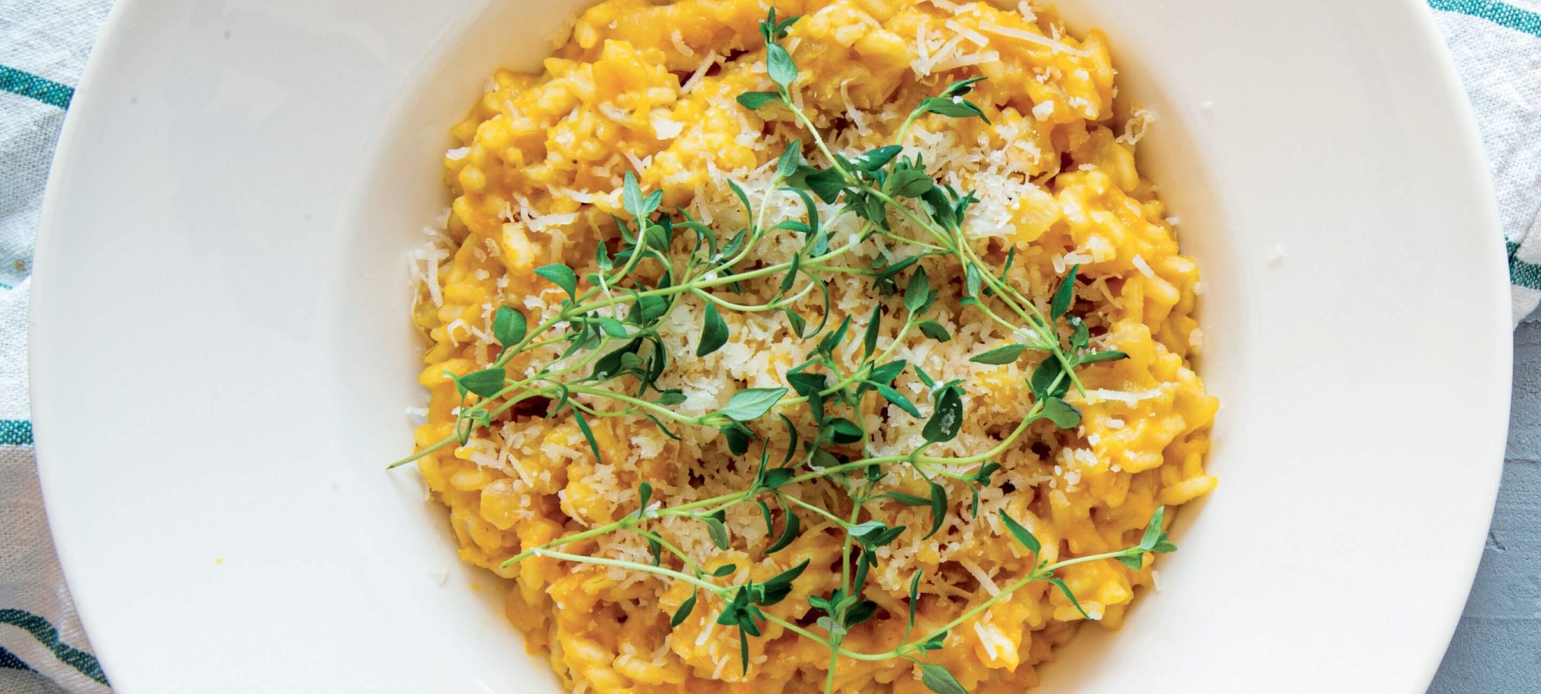 Butternut Squash and Asparagus Risotto