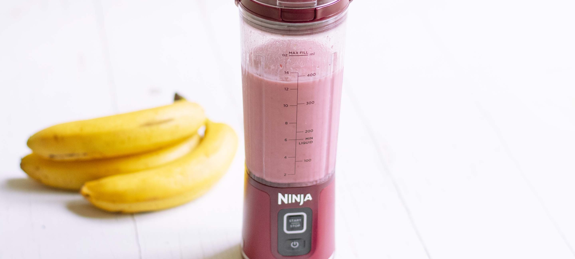 Vegan Raspberry & Banana Smoothie –