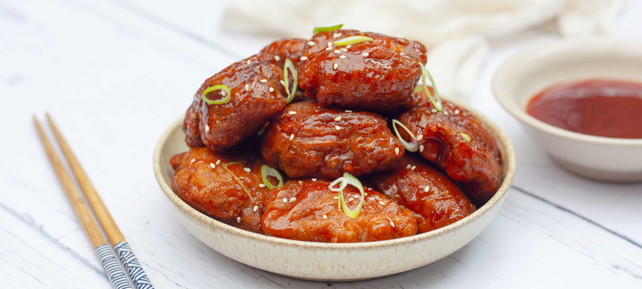 Gluten-Free Sweet and Sour Chicken Balls –