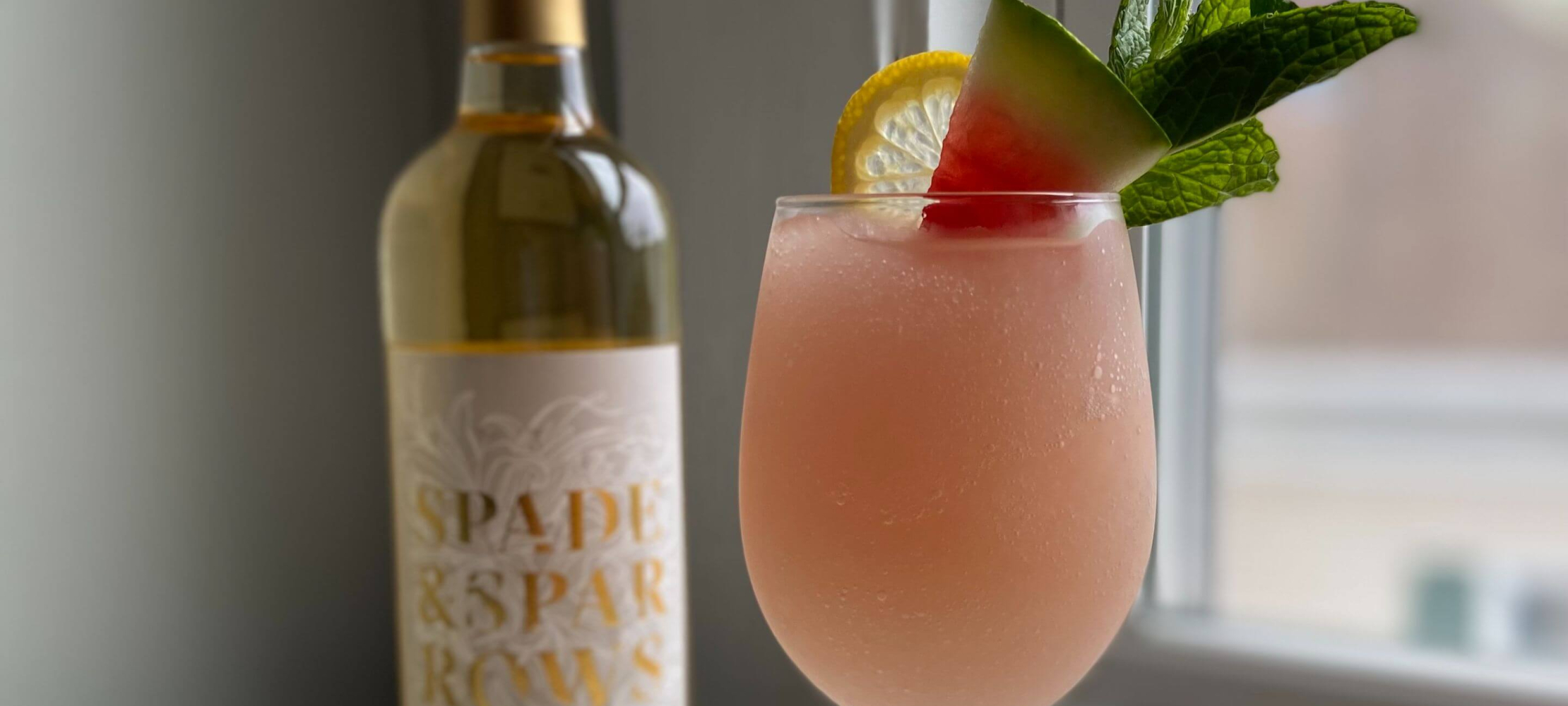 Spade & Sparrows Watermelon Pinot Grigio Spritzer Slushi