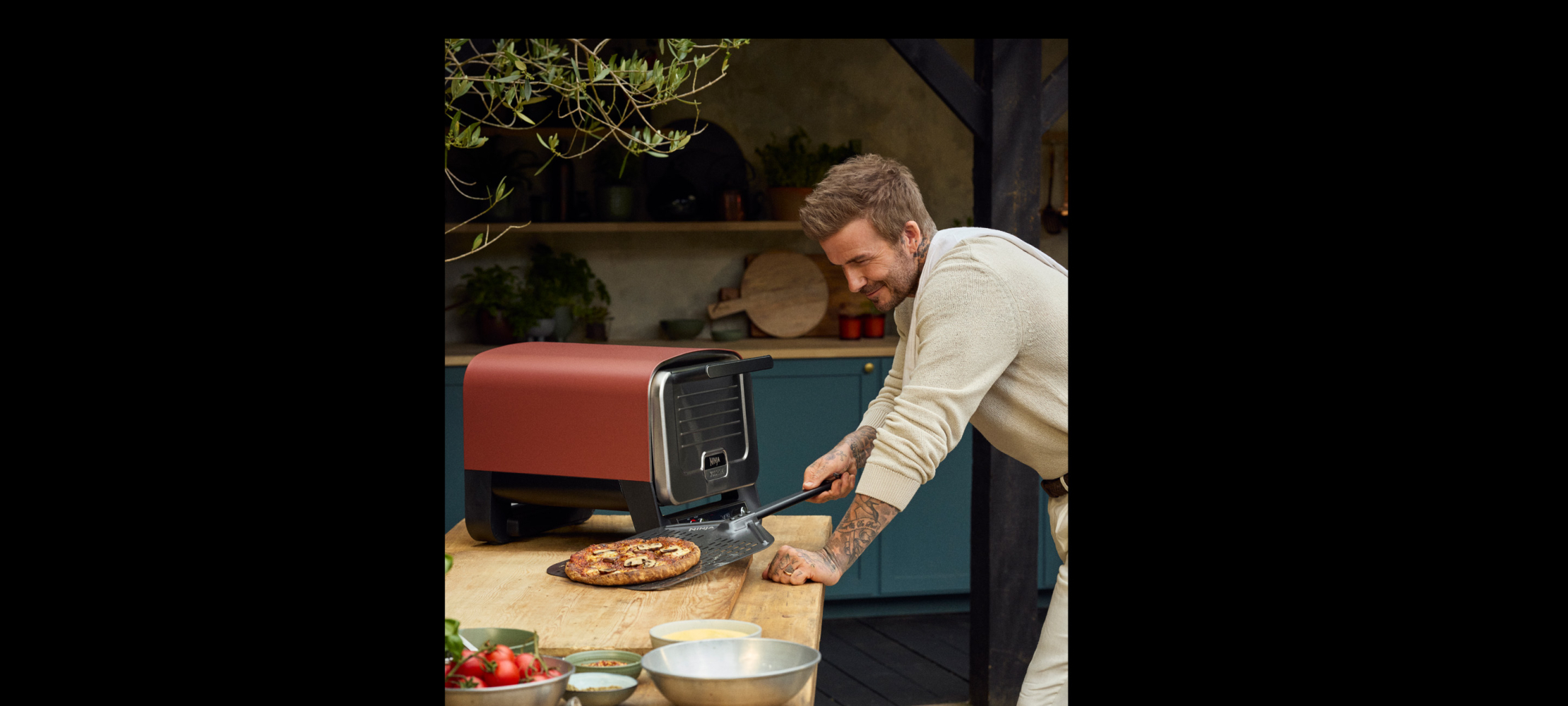 David Beckham’s Single Shroom Pizza –
