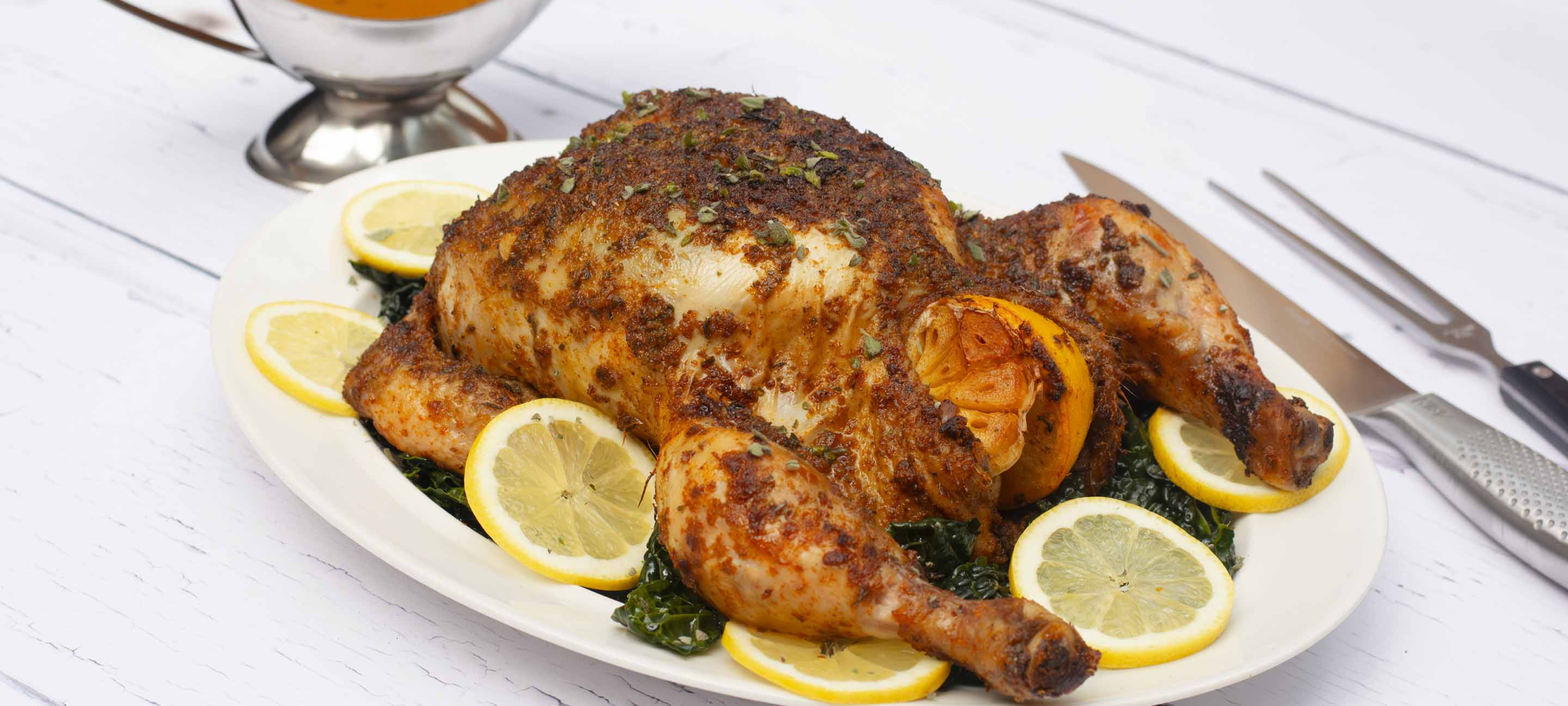 Slow Cooked Spicy Garlic Butter Chicken –