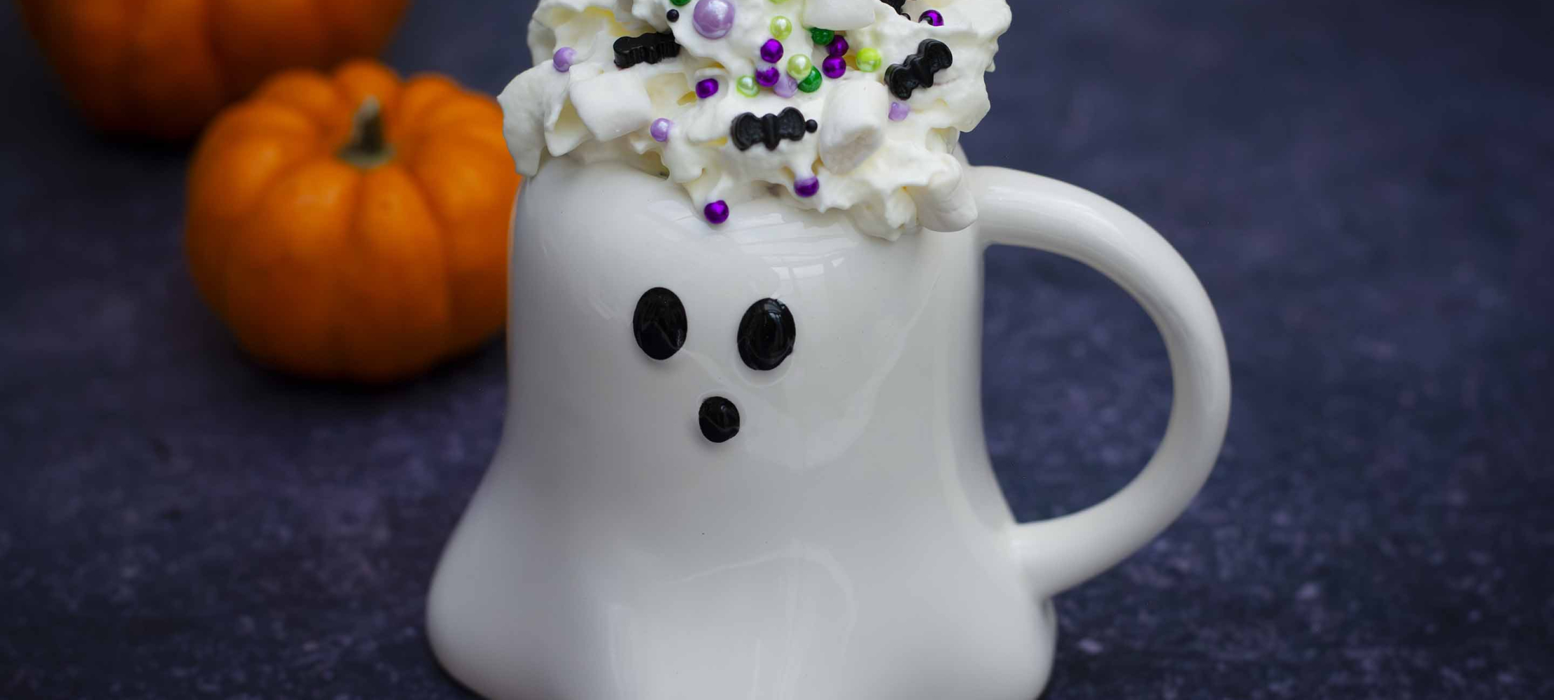 Ghostly White Hot Chocolate