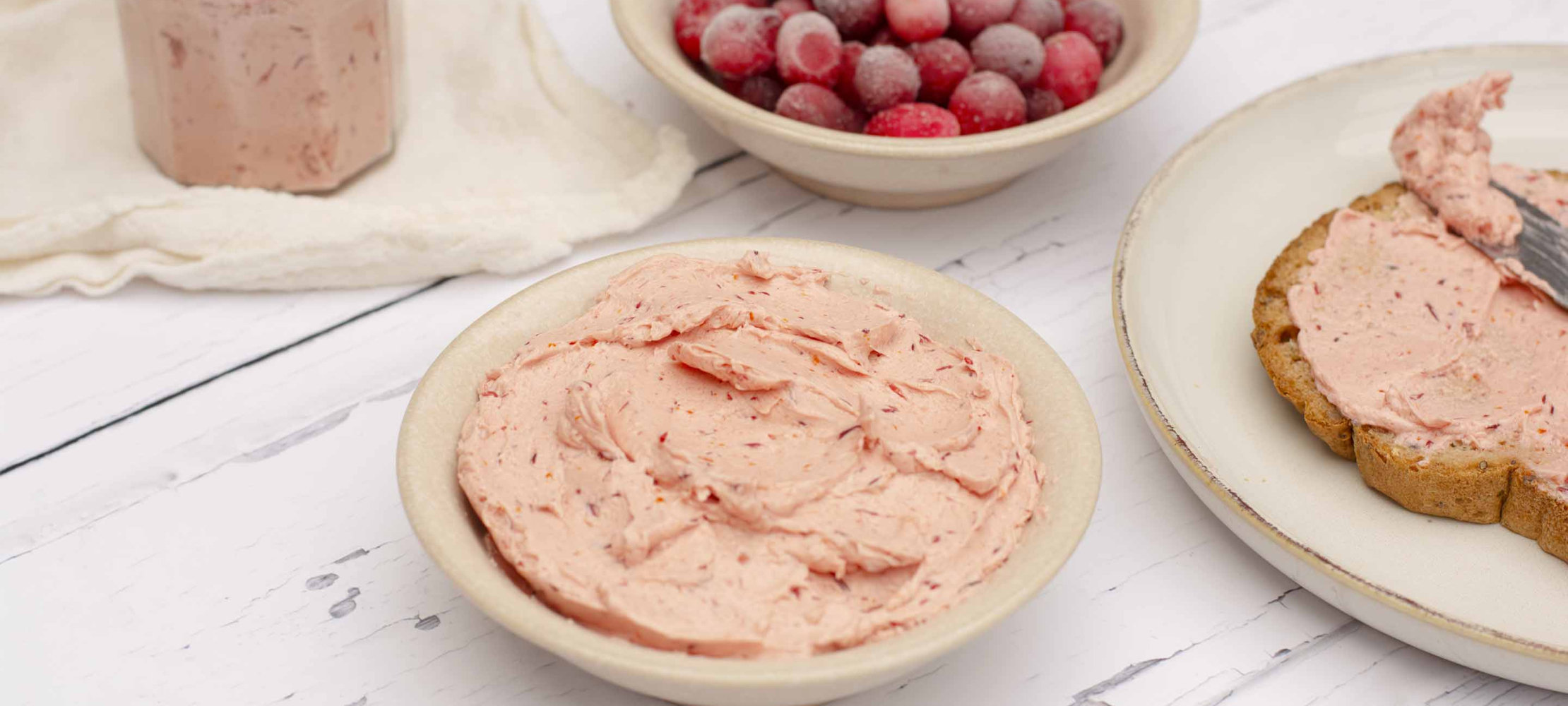 Drunken Whipped Cranberry & Orange Butter –