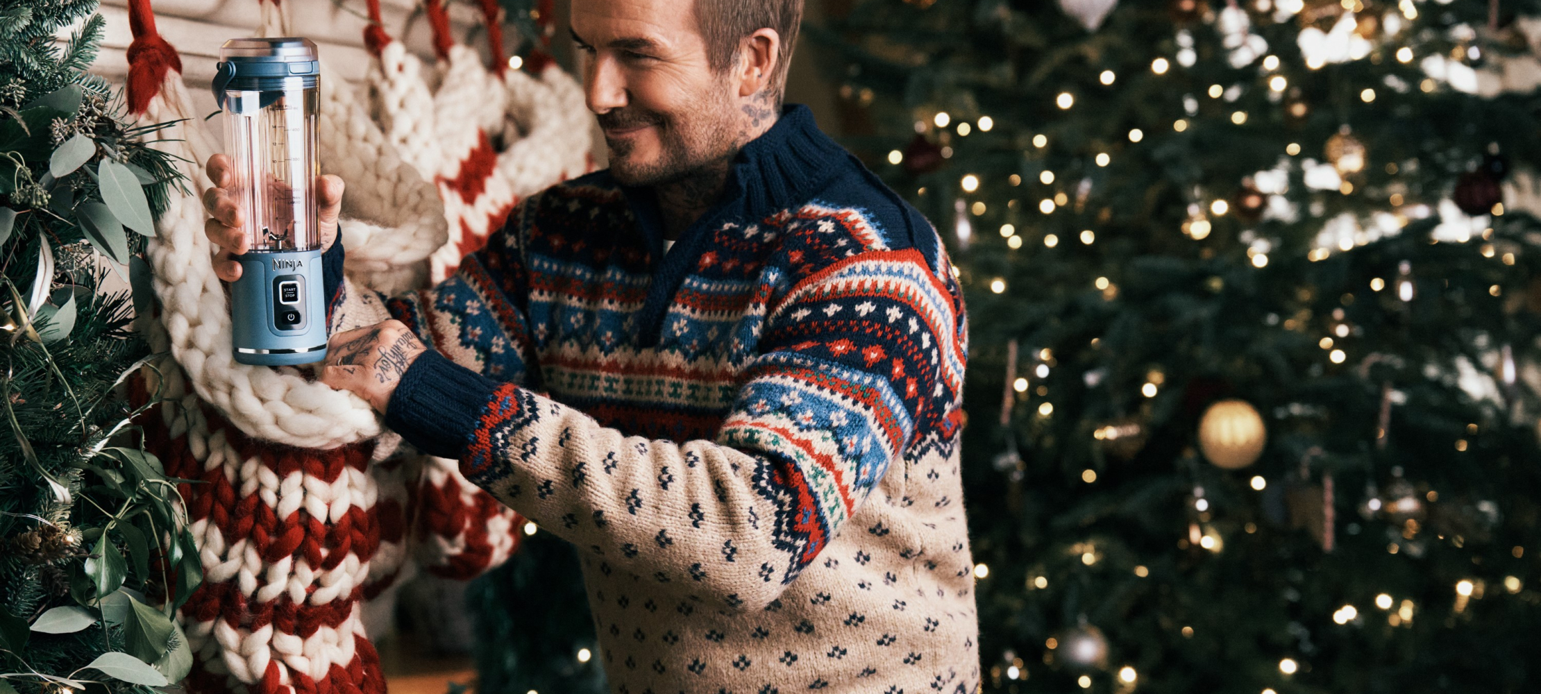 David Beckham’s Candy Cane Ice Cream –